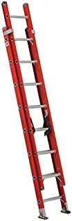 Louisville Ladder FE3216 Fiberglass Extension Ladder 300-Pound Capacity, 16-foot, Type IA