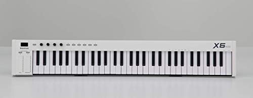 midiplus MIDI Keyboard Controller, (X6 mini),white (Renewed)