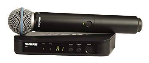 Shure BLX24/B58 Wireless Microphone System with BETA 58A Handheld Vocal Mic