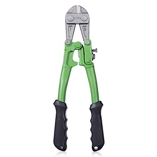 WilFiks 12 Bolt Cutter, Heavy Duty Steel Chrome Alloy Jaws, Compound Cutting Action Sniper To Cut Chain Lock, Cable & Wire Mesh, Bi-Material Comfortable Ergonomic Shape Soft Rubber Grip Thick Handle