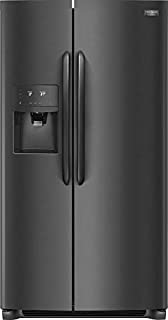 Frigidaire FGSC2335TD 36 Inch Freestanding Counter Depth Side by Side Refrigerator with 22.2 cu. ft. Capacity, in Black Stainless Steel