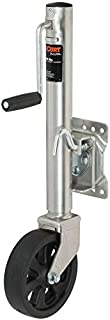 CURT 28115 Marine Boat Trailer Jack with 8-Inch Wheel, 1,500 lbs. 11 Inches Vertical Travel