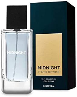 Bath and Body Works Midnight Cologne Fragrance Spray for Men 3.4 Ounce