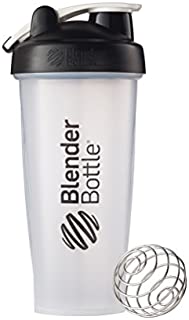 BlenderBottle Classic Shaker Bottle, 28 oz, Black