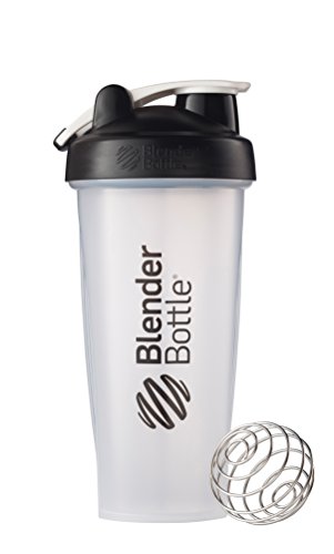 BlenderBottle Classic Shaker Bottle, 28 oz, Black