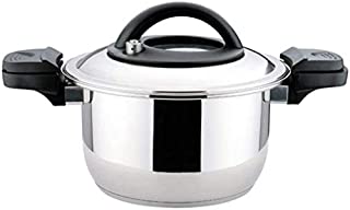 SHUUY Stainless Steel Pressure Cooker, Pressure Canner Cookware Dishwasher Safe, Fast Cooker for Kitchen