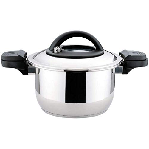 SHUUY Stainless Steel Pressure Cooker, Pressure Canner Cookware Dishwasher Safe, Fast Cooker for Kitchen