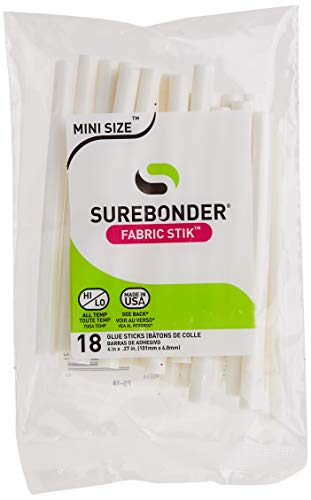 Surebonder FS-18 Fabric Glue Stick, 5/16