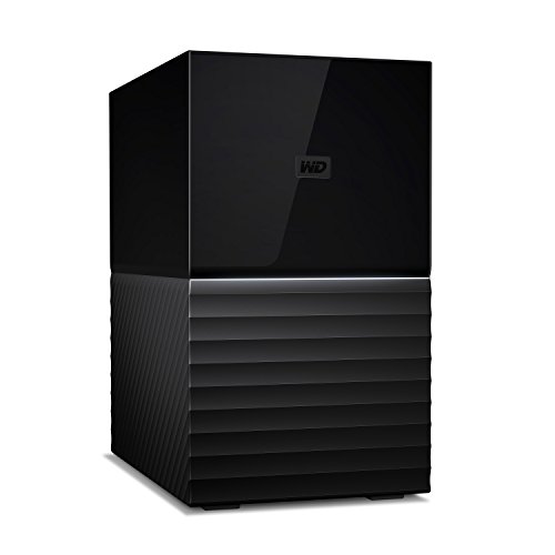 WD 8TB My Book Duo Desktop RAID External Hard Drive, USB 3.1 - WDBFBE0080JBK-NESN