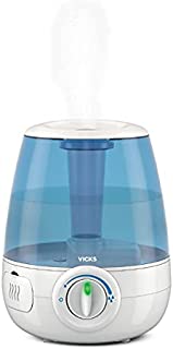 Vicks Filter-Free Ultrasonic Cool Mist Humidifier, Medium Room, 1.2 Gallon Tank-Humidifier for Baby and Kids Rooms, Bedrooms and More