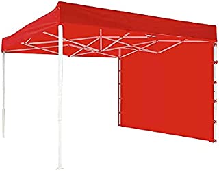 UTDKLPBXAQ Outdoor Portable Lightweight Folding Instant Pop Up Gazebo Canopy Shade Tent w/Adjustable Height, Wind Vent, Can Use in Your Patio, Yard or Camping, Beach Canopy (only 1 Side Wall)