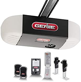 Genie ChainDrive 550 Garage Door Opener - Heavy-Duty Chain Drive System - Includes 2, 3-Button Remotes, Wall Console, Wireless Keypad, Safe T-Beams - Model 2035-TKV,Black