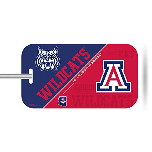 Rico Industries, Inc. Arizona Wildcats Plastic Luggage Tag Bag Identification University of