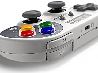 8Bitdo SF30 Pro Bluetooth Gamepad Controller for Android/Windows/Mac OS/Nintendo Switch (SF30 PRO)