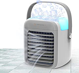 Nertpow Portable Air Conditioner, Portable Cooler, Quick & Easy Way to Cool Personal Space, As Seen On TV, Suitable for Bedside, Office and Study Room. Three Wind Level Adjustment 