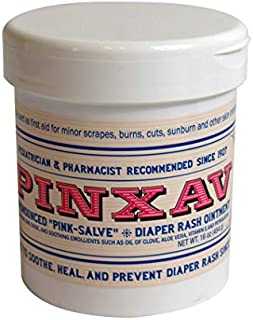 PINXAV Healing Cream, Fast Relief for Diaper Rash, Eczema, Chafing, Bed Sores, Acne, and Minor Cuts and Burns (16 OZ)