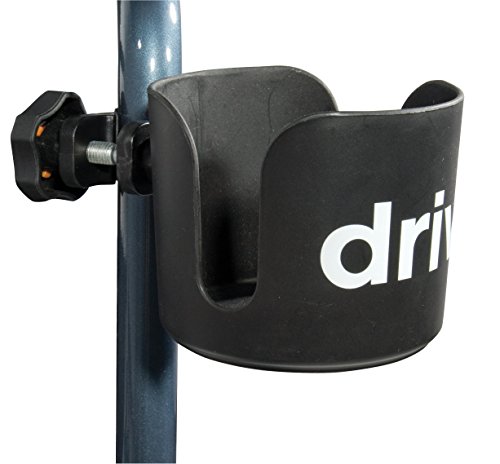 Drive Medical Universal Cup Holder, Black