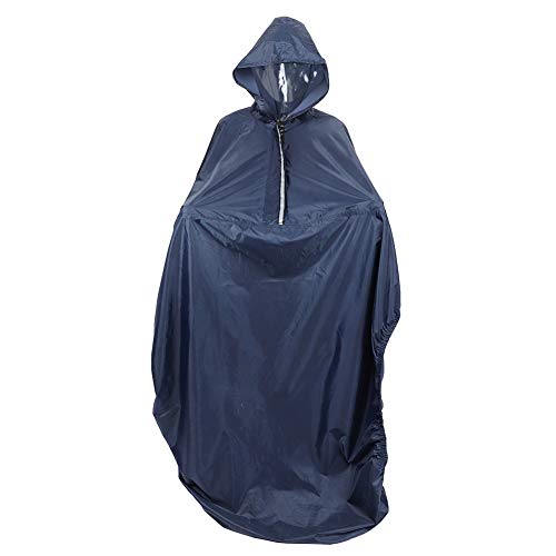 Windproof Wheelchair Cover, Wheelchair Rain Poncho Coat Adult Elderly Seniors Wheelchair Cape Poncho Cover Soft Hooded Wheelchair Rain Coat 70.87 x 37.01in