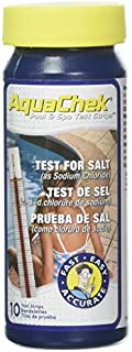 AquaChek 561140A Salt Water Swimming Pool Test Strips - White, 1-Pack