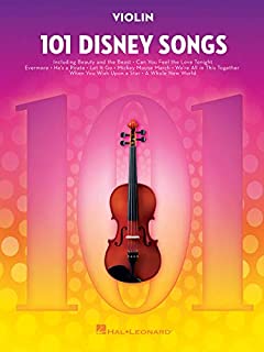 101 Disney Songs: for Violin (VIOLON)