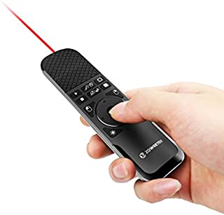 Zoweetek Wireless Presenter with Mouse Functions, 2.4GHz PowerPoint PPT Remote Control Clicker