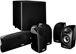 Polk Audio Blackstone TL1600 Compact Home Theater System - 5.1 Channel | 6 Items - 4 TL1 Satellite Speakers + 1 Center Channel + 8