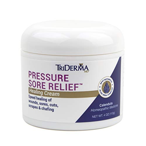 TriDerma Pressure Sore Relief Healing Cream, 4 Ounces