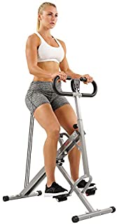 Sunny Health & Fitness Squat Assist Row-N-Ride Trainer for Glutes Workout with Training Video