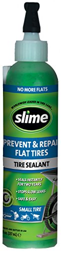 Slime Green 8 Ounce 10007 Tubeless Tire Sealant-8 oz