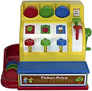 Basic Fun Fisher-Price Classic Toys - Retro Cash Register - Great Pre-School Gift for Girls and Boys, 1 ea (2073)