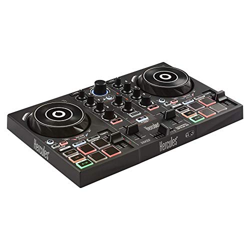 Hercules DJ, 200 INPULSE-200 Portable USB Controller, Academy and Full DJ Software DJUCED Included, (4780882)