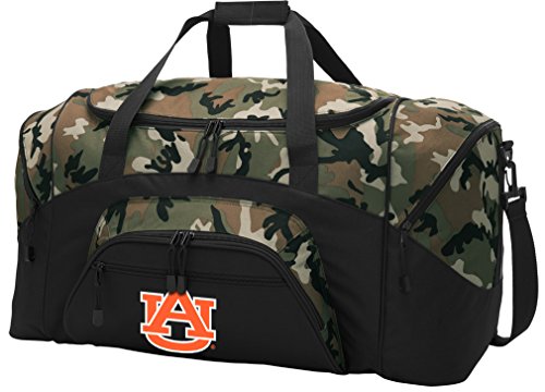 Broad Bay Large Auburn Duffel Bag CAMO Auburn University Suitcase Duffle Luggage Gift Idea for Men Man Him!