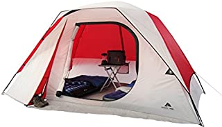 OZARK Trail Family Cabin Tent (White/Red, 6 Person)