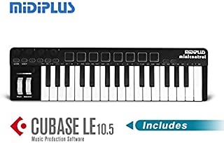 minicontrol 32-Key USB MIDI Keyboard Controller with Cubase LE