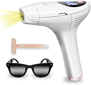 AOHEKANG IPL Hair Removal device with FDA Certification of US, SAFEST Laser Hair Removal, Facial Hair Removal for Women with 999900 Flashes, at Home PERMANENT Hair Removal for Face lip Armpit Bikini