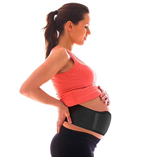 Maternity Belt, Pregnancy Support Belt, Back Support Protection, Breathable Belly Band That Provides Hip, Pelvic, Lumbar and Lower Back Pain Relief