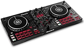 Numark Mixtrack Pro FX  2 Deck DJ Controller For Serato DJ with DJ Mixer, Built-in Audio Interface, Capacitive Touch Jog Wheels and FX Paddles