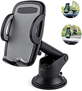 Cell Phone Holder for Car, Yostyle Car Dashboard & Windshield Phone Mount Holder Cradle for iPhone X/Xs/XR/Xs Max/8/8Plus/7/6s,Galaxy S10/S9/S8/S7/Note 8 9,LG, Nexus, Sony, Nokia,BlackBerry and More