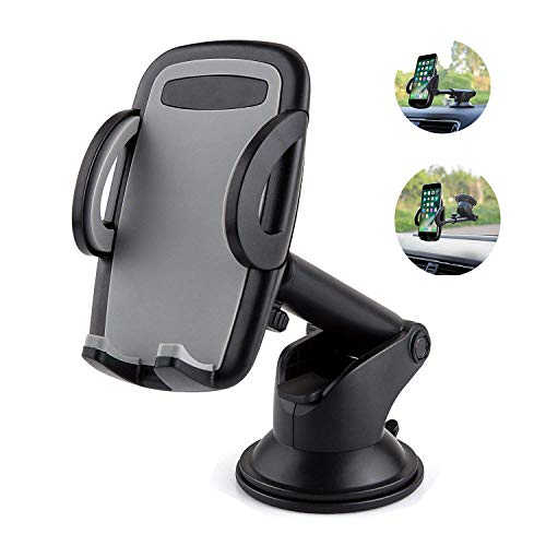 Cell Phone Holder for Car, Yostyle Car Dashboard & Windshield Phone Mount Holder Cradle for iPhone X/Xs/XR/Xs Max/8/8Plus/7/6s,Galaxy S10/S9/S8/S7/Note 8 9,LG, Nexus, Sony, Nokia,BlackBerry and More