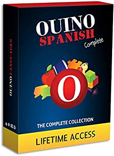 Learn Spanish with OUINO: New Improved Edition v4 | Lifetime Access (for PC, Mac, iOS, Android, Chromebook)