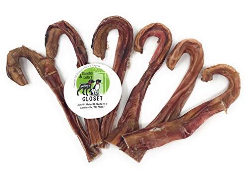 Sancho & Lola's Steer Sticks for Dogs - Farmed in USA - Gentle Beef Pizzle Cane Chews Grain-Free Small-Batch