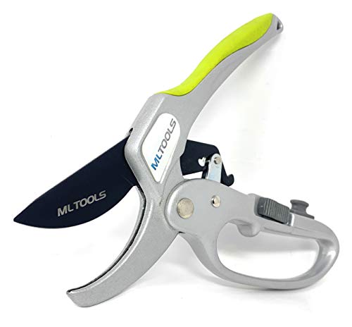 MLTOOLS Ratcheting Bypass Pruning Shears  8