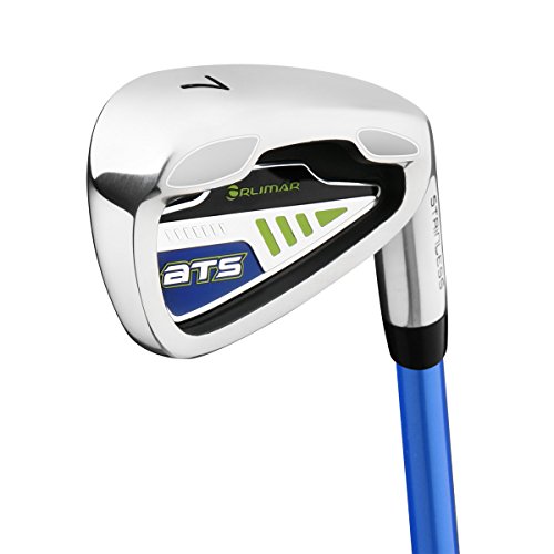 Orlimar Golf ATS Junior Boy's Blue/Lime Golf #7 Iron (Right Hand Ages 5-8)