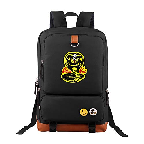 Cobra Kai Backpack Carry On Backpacking Student Laptop Bag For Children/Student/Adults