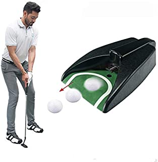 Conca-Golf Automatic Putter Cup. Golf Practice. Indoor and Outdoor Office Exercise Tools. Automatic Return Device. Putting Green. Golf. Home Golf Simulator