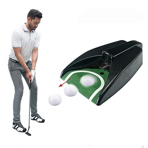 Conca-Golf Automatic Putter Cup. Golf Practice. Indoor and Outdoor Office Exercise Tools. Automatic Return Device. Putting Green. Golf. Home Golf Simulator