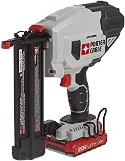 PORTER-CABLE 20V MAX Cordless Brad Nailer Kit, 18GA (PCC790LA)