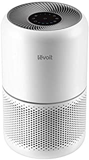 LEVOIT Air Purifier for Home Allergies and Pets Hair Smokers in Bedroom, H13 True HEPA Filter, 24db Filtration System Cleaner Odor Eliminators, Remove 99.97% Dust Smoke Mold Pollen, Core 300, WHITE