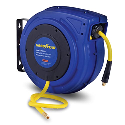 Goodyear Air Hose Reel Retractable 3/8