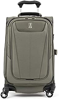 Travelpro Maxlite 5-Softside Expandable Spinner Wheel Luggage, Slate Green, Carry-On 21-Inch